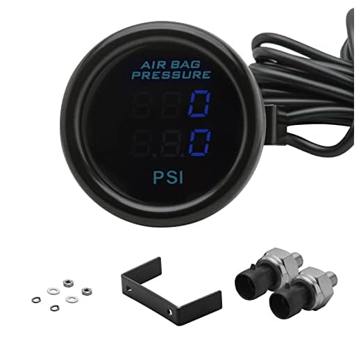 CNRAQR Dual Display Air Suspension Gauge