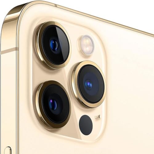 Image of Apple iPhone 12 Pro, 256GB, Gold - Unlocked (Renewed)