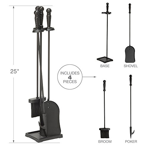 Suministro para el hogar Blue Rhino T40140BK negro para terraza 5