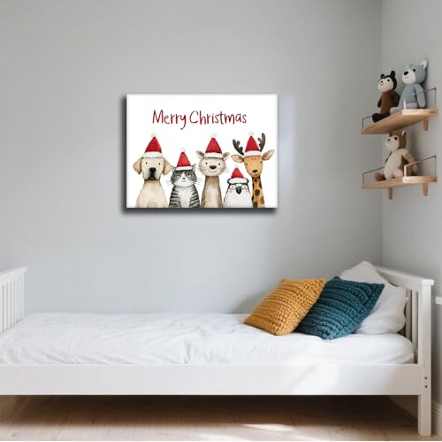 Impression sur toile Noël pour décorer la chambre d'enfant - 3