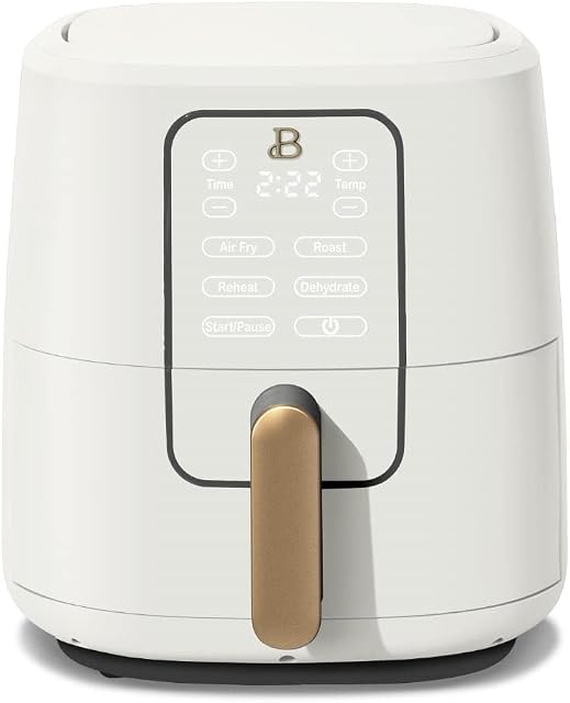 Thcbme 6 Quart Touchscreen Air Fryer, White Icing by Drew Barrymore (White Icing)