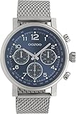 Oozoo Timepieces Herren Uhr - Armbanduhr Herren mit Milanaiseband | Hochwertige Uhr für Männer - Edle Analog Herrenuhr in rund C10700