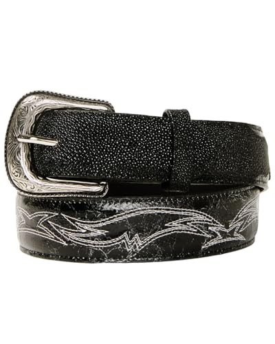 Cody James Men's Exotic Stingray Belt - CJAHO24BT19-BLK 36