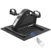 Elektrischer Pedaltrainer, Mini Heimtrainer mit Fernbedienung & LCD, Leiser Arm /Beintrainer mit Anti-Rutsch-Matte, Gelenkschonendes Fitnessgerät für Büro, Zuhause & Reha für Senioren