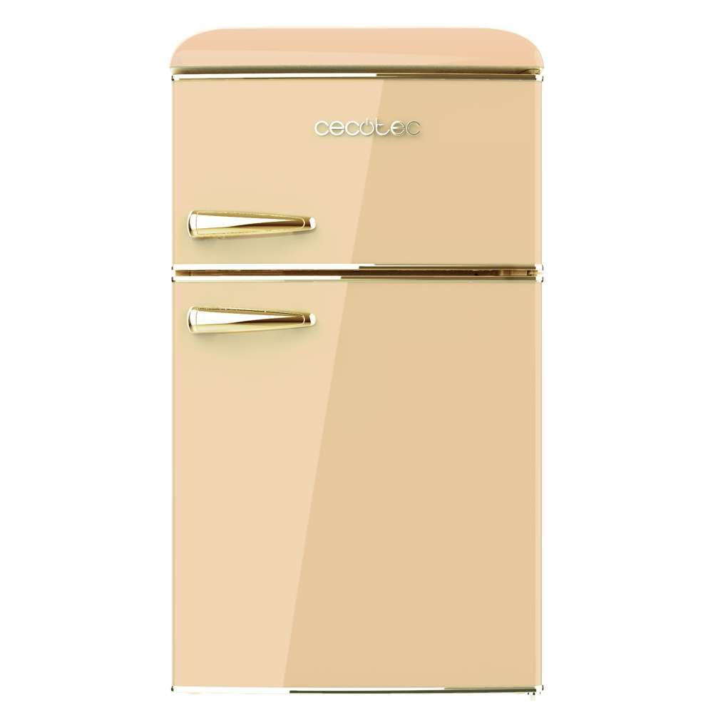 Cecotec Frigorífico 2 Puertas Retro de 215 L Bolero CoolMarket 2D Origin 215 Blue E. Altura 148,2 cm y 55,2 cm de Ancho, Luz, Tirador Cromado, Bandejas Cristal, Control de Temperatura, Azul — view 15