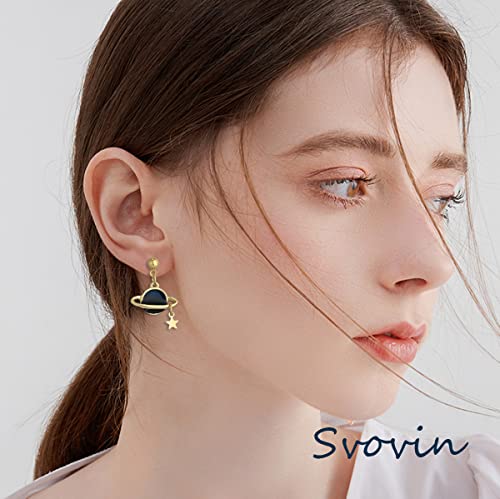 16 Pairs Moon Star Earrings for Women Dangle Earth Planet Asymmetrical Drop Earrings Astronaut Spaceman Stud Earrings Jewelry4