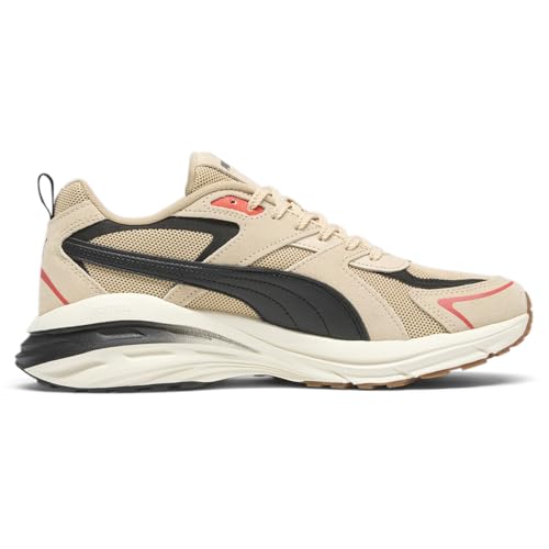 PUMA Men's Sneaker Hypnotic Leather Shoes, Black-Strong Gray, 10.5