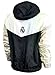 Real Madrid Windbreaker Jacket, Licensed Real M. Lightweight Waterproof Hooded Rain Jacket (AXL)