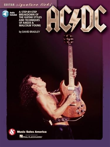 Ac/dc - guitar signature licks guitare +cd