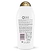 OGX Nourishing + Coconut Milk Moisturizing Shampoo for Strong & Healthy Hair, with Coconut Milk, Coconut Oil & Egg White Protein, Paraben-Free, Sulfate-Free Surfactants, 25.4 fl oz