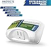 Two Electronic Voltage & Surge Protector Combo - Protect your Refrigerator and Washing Machine Against High and Low Voltage, Brownouts and Spikes