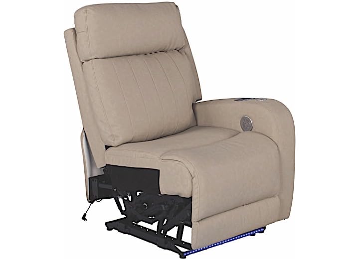 Thomas Payne® Seismic Series Luxury RV Theater Seating Recliner - Left Hand Configuration, Altoona – Remote Control Power Recline, Massage and Lumbar – Power Port Accessory Compatible – 2020134975