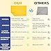 WASHINBED Flat Transfer Slide Sheet for Patient and Repositioning Easy Apply and Use,Yellow Color (Yellow, 56 * 78 Inches)