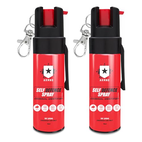 ARMND Self Defence Spray Criminal Identifier Spray TWIN PACK for ...
