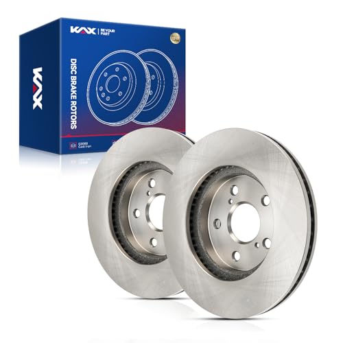 KAX 11.65in Front Disc Brake Rotors Pair Replacement for Toyota