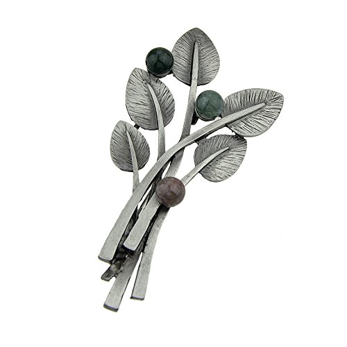 TOOGOO Accesorios Moda Estilo Vintage Broche Hoja