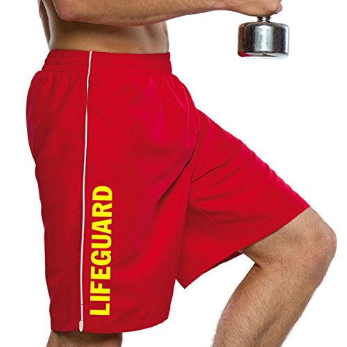 Lifeguardgear - Pantaloncini - Uomo rosso Small