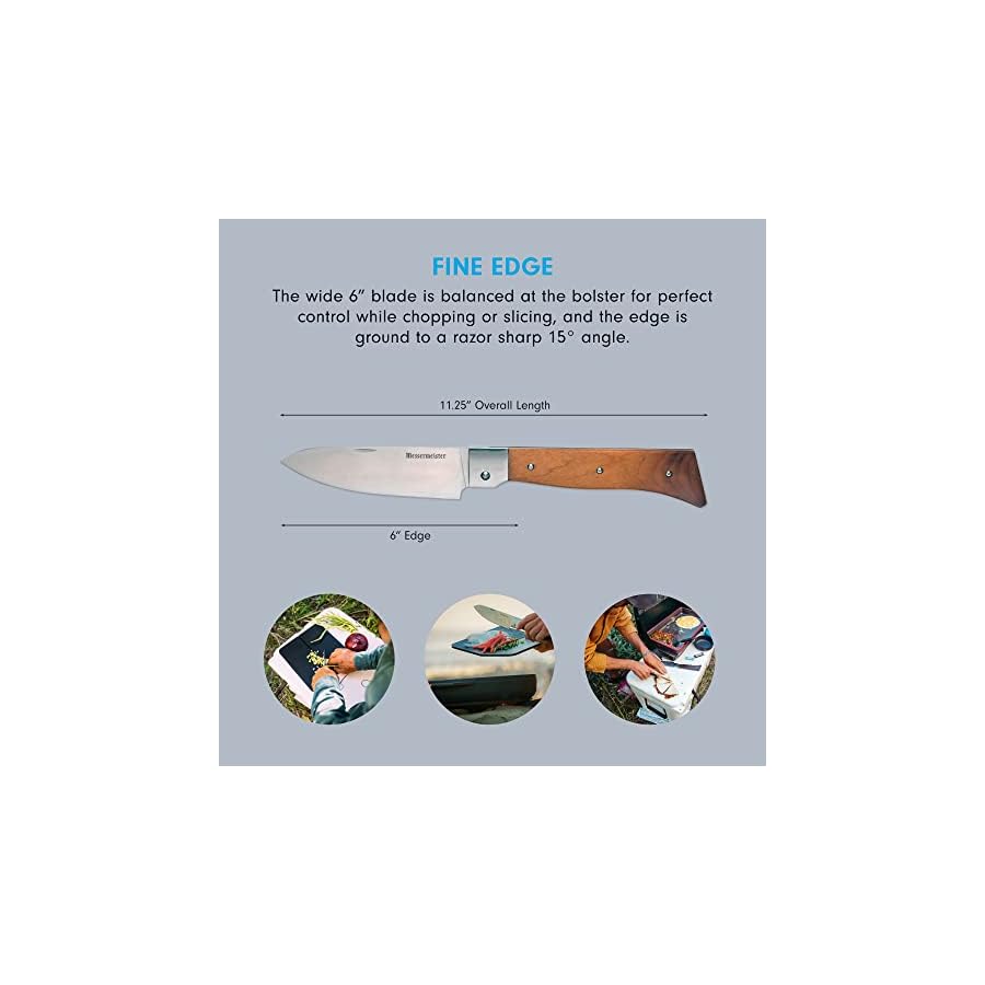 Messermeister-Adventure-Chef-3-Piece-Basecamp-Set-Includes-Folding-6-Chefs-Knife-Folding-TPE-Cutting-Board-Waxed-Canvas-Case Messermeister Adventure Chef 3-Piece Basecamp Set - Includes Folding 6” Chef’s Knife, Folding TPE Cutting Board & Waxed Canvas Case