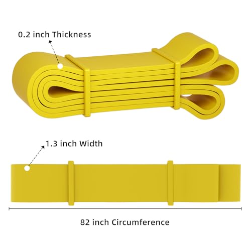 Image of Resistance Bands, Pull Up Bands, Pull Up Assist Band Exercise Bands for Men & Women Working Out, Body Stretching, Physical Therapy, Muscle Training