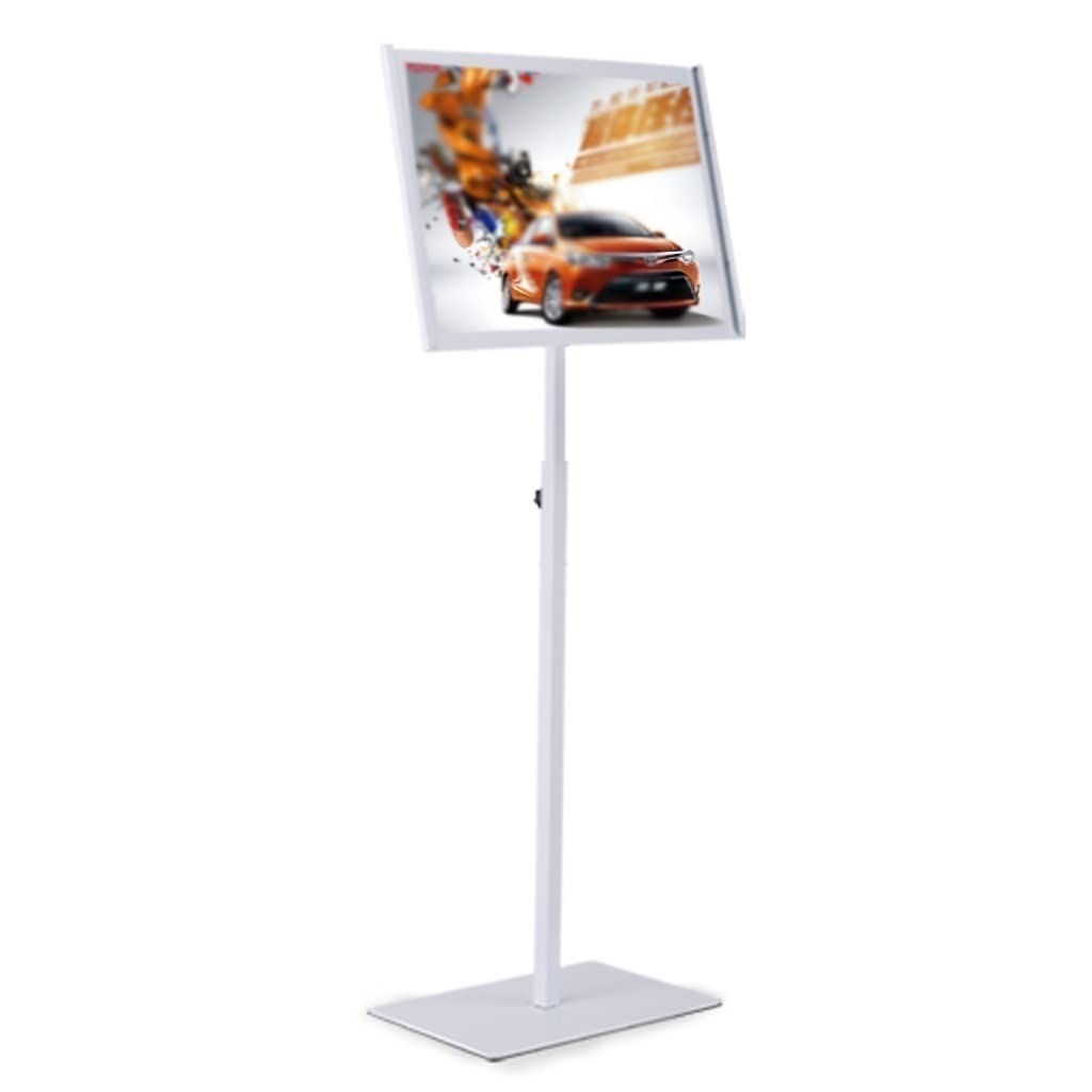 Support de panneau réglable sur pied aluminium pour publicité commerciale de sol