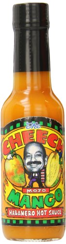 Cheech Mojo Habanero Hot Sauce, Mango, 5 Ounce #TOP1
