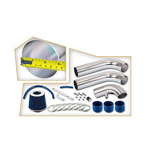 High Performance Parts Cold Air Intake Kit & Blue Filter Combo for 2003-2008 Dodge Ram 1500/2500 / 3500 HEMI 5.7L / 2008-2010 1500 4.7L - Thumbnail 3
