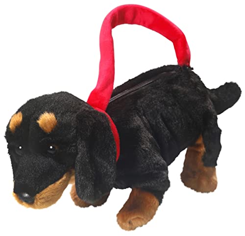 Carl Dick Peluche Teckel Sac à Main, Bourse 30cm 3381
