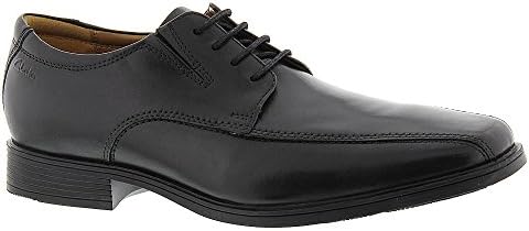 Clarks Tilden Walk heren Oxford instapschoen, Donker Tan Lea, 41 EU
