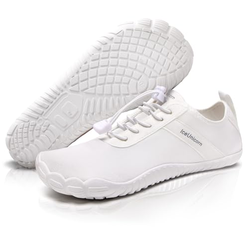 IceUnicorn Barfuss Schuhe Damen Walkingschuhe Barfußschuhe Herren Anfänger Bequeme Atmungsaktiv...
