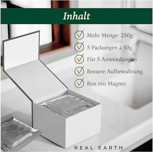 Real Earth Henna Haarfarbe 250g BIO 100% Natürliches. Henna Pulver Für Haare - Tönung Rot, Kupfer, Kupferrot, Goldbraun, Mittelblond, Schwarz, Dunkelbraun Color Prep Haut - Made in India