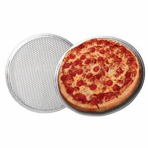 Pizza Screens: Omcan FMA (PSR118) 18" Heavy Duty Crimped, Pizza Screens