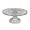 Waterford lismore footed cake plate 11 clear  urban country home decor