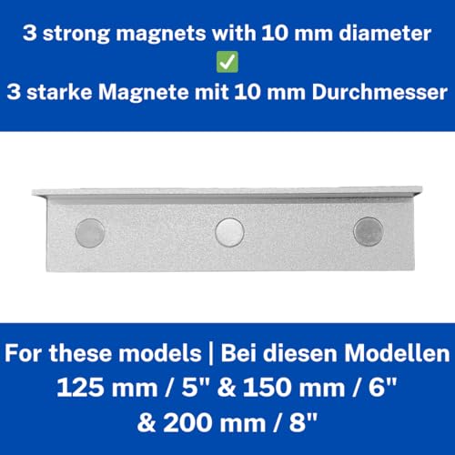 Mâchoires de protection étau 150mm aimantées en aluminium pour serrage de précision
