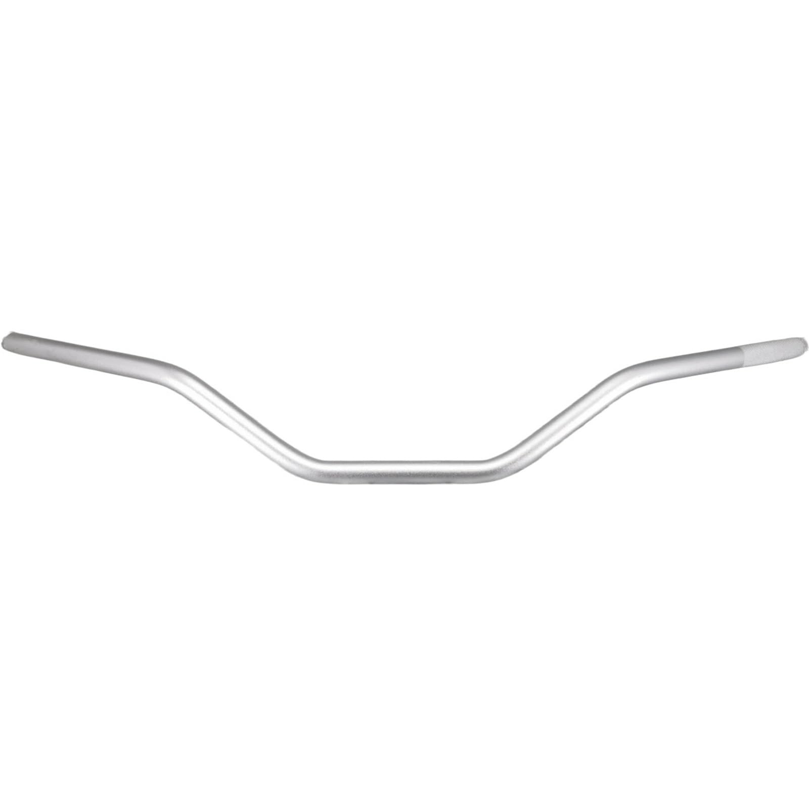 Manubrio Moto 22mm 7/8'' | Volante Scrambler con manubrio per moto vintage antiruggine in lega di alluminio CNC(Silver)