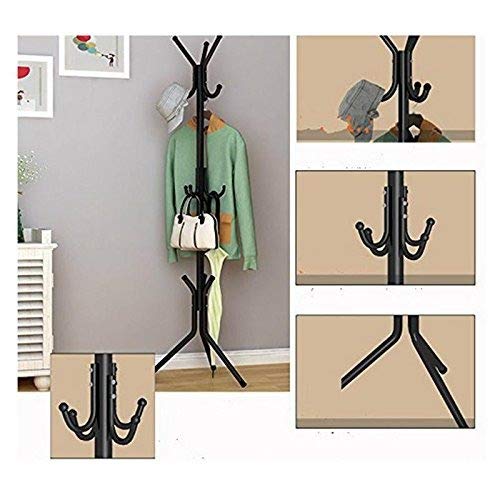 Biaba Collection Coat Hanger Stand for Home Wrought Iron Racks Standing