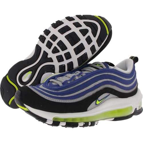Image of Nike Womens Air Max 97 OG Lace-Up Running & Training Shoes Blue 5 Medium (B,M)