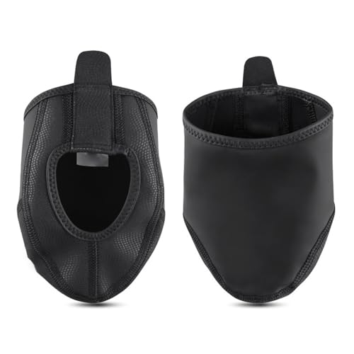 Cubre Zapatillas de Ciclismo de Invierno Cortas con Punta Abierta, Cortaviento y Térmicas, Reflectivas para Montaña y Ruta, 1 Par miniatura 4