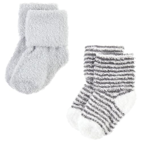 Image of Hudson Baby Baby 8-pack Cotton Rich Newborn and Terry Socks
