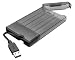ineo 2.5 inch USB 3.0 Tool-Less External Hard Drive Enclosure for 9.5mm & 7mm SATA HDD SSD with UASP Supported- Grey [T2573G]