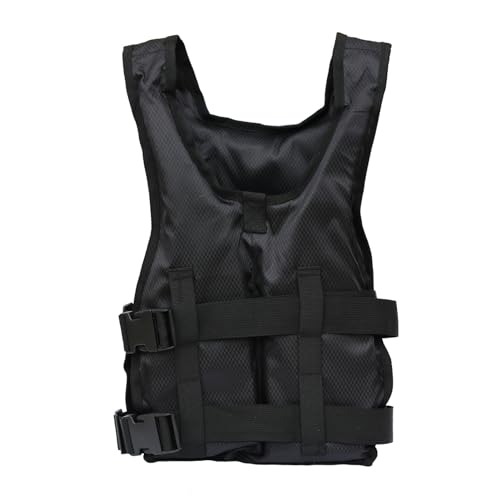 YAMNYSS Chaleco De Flotación para Adultos, Chaleco Salvavidas De Flotabilidad De Ayuda para Deportes Acuáticos, Chaleco Ligero Ajustable De Rafting Kayak Paddleboard,Negro,One Size