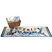 Extra Long Colorful Laundry Bubbles and Suds Floor Runner Rug