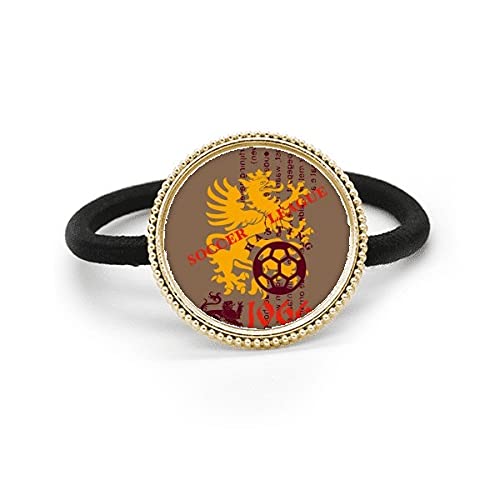 Élastique à cheveux en métal argenté motif dragon médiéval avec élastique