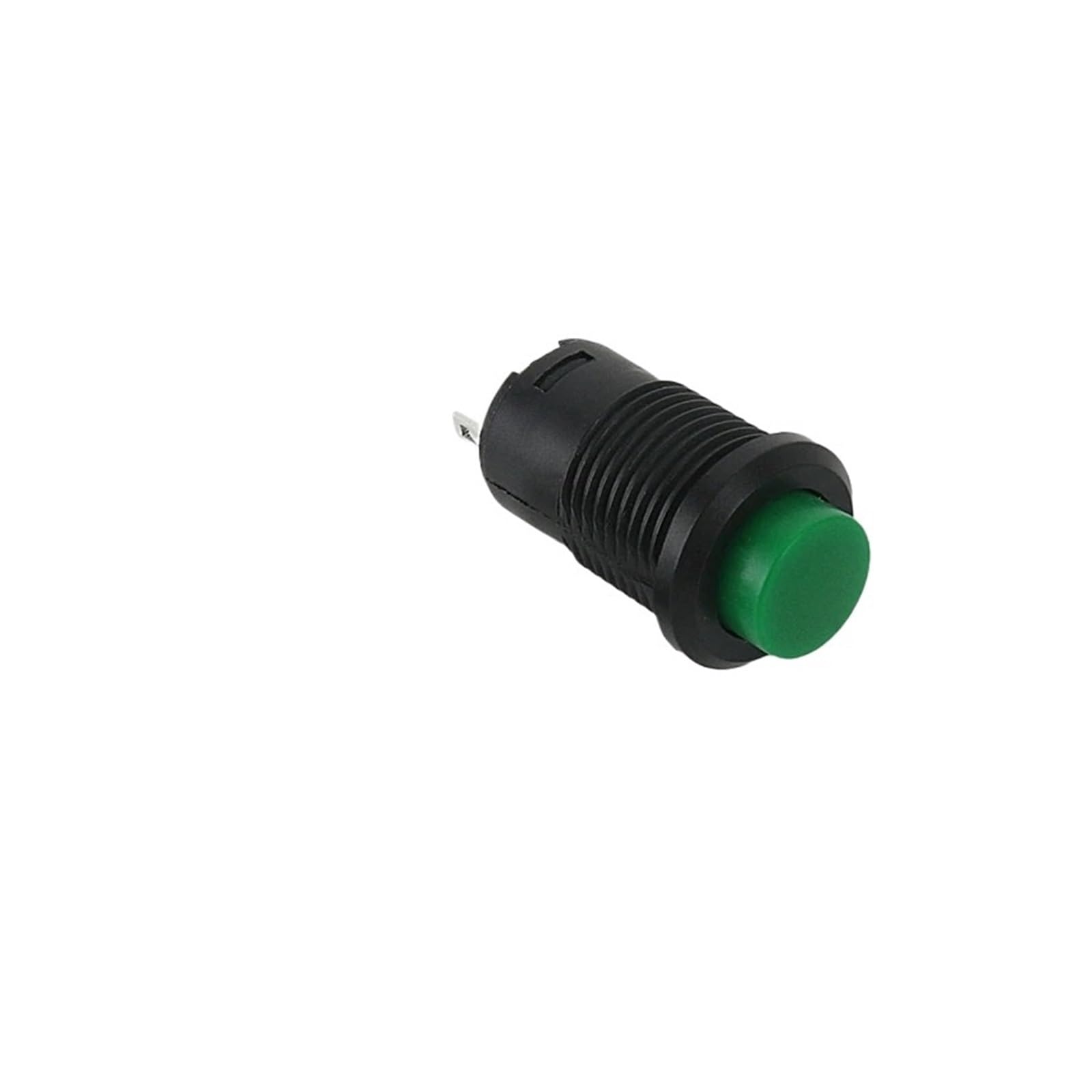 6 sztuk samoblokujący/chwilowe przełączniki przyciskowe DS228 DS428 12 mm OFF-ON 3A /125 VAC 1,5 A/250 VAC DS-228 DS-428 (6 sztuk czarny, samozamykający)