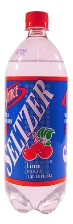 VINTAGE SELTZER Water Seltzer Cherry, 33.8 OZ