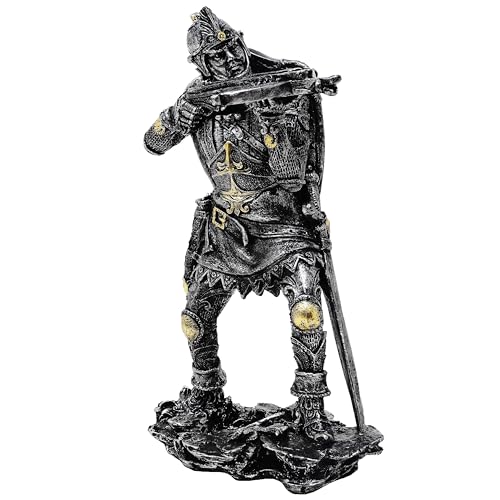 MystiCalls Ritter silberfarben mit Armbrust - Dekofigur, Ritter, Figur MystiCalls Ritter silberfarben mit Armbrust - Dekofigur, Ritter, Figur