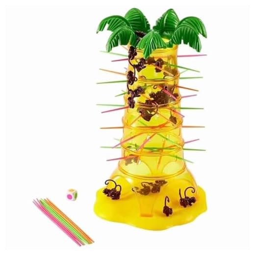 Mattel Games Monos Locos, Juegos de Mesa para niños +5 años, 2-4 Jugadores, partidas de Aproximadamente 30 min (52563)