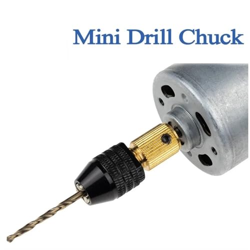 Mandrin de broche 5mm haute precision pour micro moteur de gravure robuste