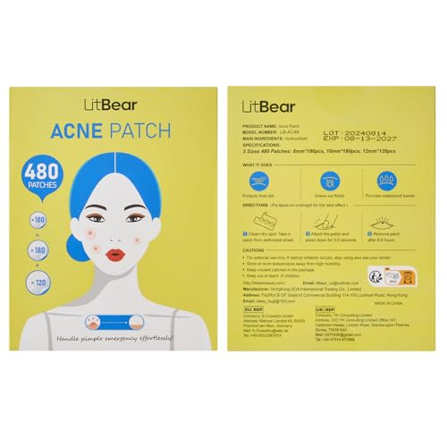 LitBear Pimple Patch Bulk (480 Count) — view 8