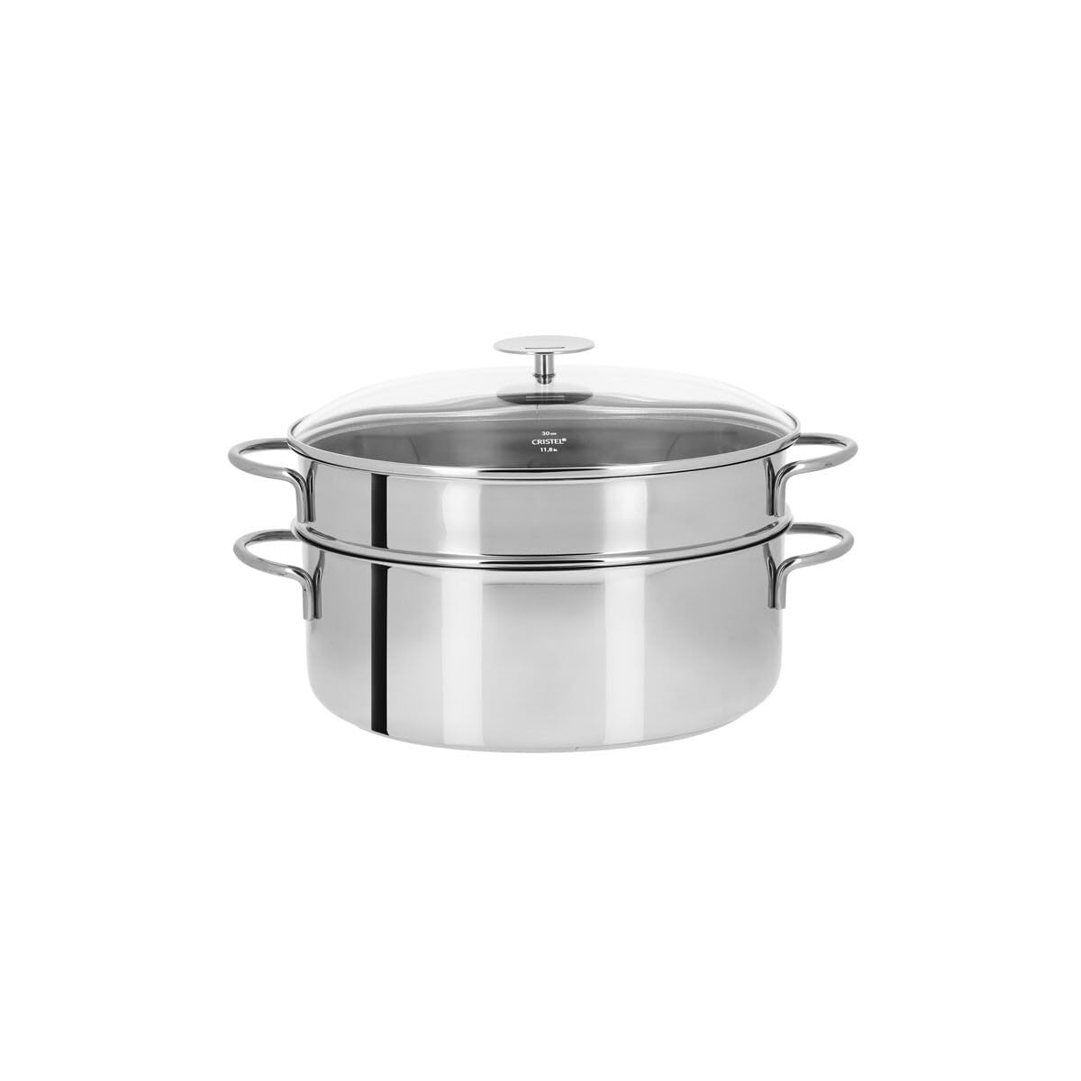 Cristel CVOV30M, couscoussier induction ovale, 30 cm, inox poli