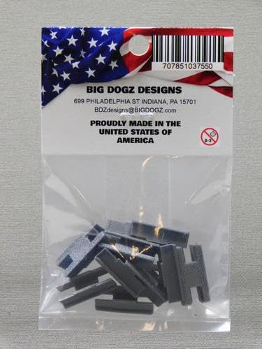 BIG DOGZ DESIGNS Track CLIP'Z for Lionel FASTRACK 12 Pack BDZ0012